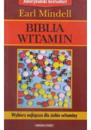 Biblia witamin - Earl Mindell - książka  wyd. 1994