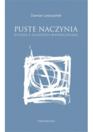 Puste naczynia - Damian Leszczyński - książka  wyd. 2023