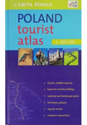 Poland tourist atlas - książka  wyd. 2005
