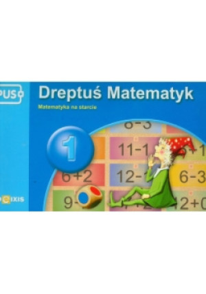 Dreptuś Matematyk Tom 1 - książka  wyd. 2013