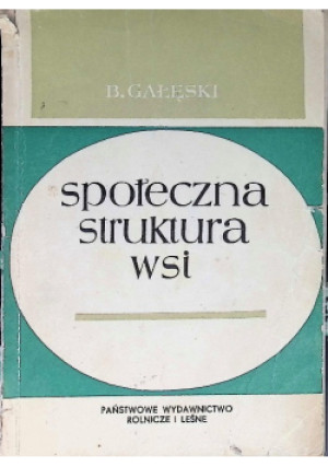 Migracje ze wsi do miast - Michał Pohoski - książka  wyd. 1963