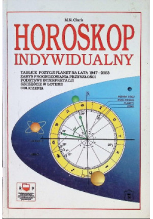 Horoskop indywidualny - M. N. Clark - książka  wyd. 1994