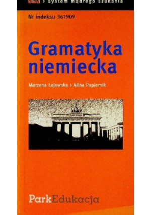 Gramatyka niemiecka - Marzena Łojewska - książka  wyd. 2006