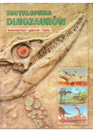 Encyklopedia dinozaurów - książka  wyd. 2016