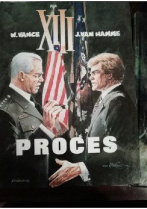 XIII proces - W. Vance, J. Van Hamme - książka  wyd. 1997