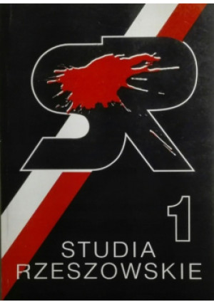 Studia Rzeszowskie Tom 1 - Drausa Jan - książka historyczna wyd. 1995