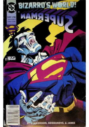 Superman Nr 5 - książka  wyd. 1997