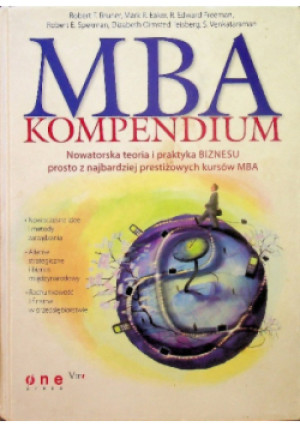 MBA kompendium - Robert F. Bruner - książka  wyd. 2006