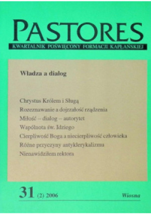 Pastores Nr 31 / 06 - książka  wyd. 2006