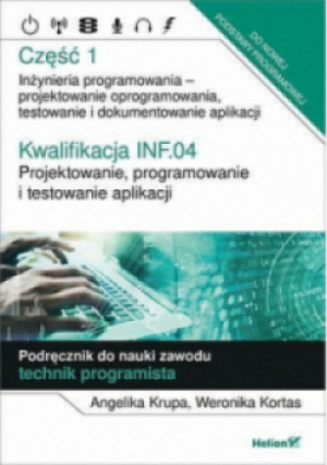 Kwalifikacja INF.04. Projektowanie.. cz.1 - książka  wyd. 2020