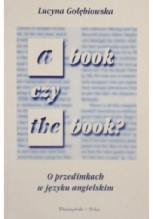 A book czy the book - Lucyna Gołębiowska - książka  wyd. 2000
