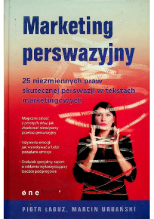 Marketing perswazyjny - Marcin Urbański, Piotr Łabuz - książka  wyd. 2006