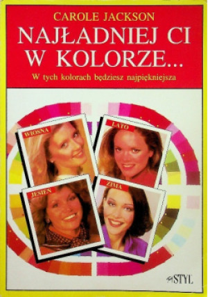 Najładniej ci w kolorze - Carole Jackson - książka  wyd. 1992