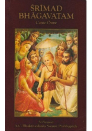 Canto Ósme - Śrimad Bhagavatam - książka  wyd. 1986