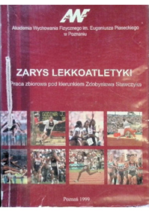Zarys lekkoatletyki - Zdobysław Stawczyk - książka  wyd. 1999