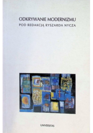 Odkrywanie modernizmu - Ryszard Nycz - książka  wyd. 1998