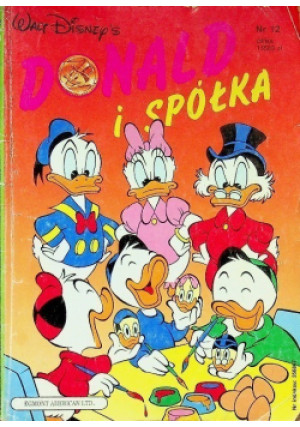 Donald i spółka Nr 12 / 92 - książka  wyd. 1992