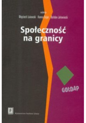 Społeczność na granicy - książka  wyd. 2013