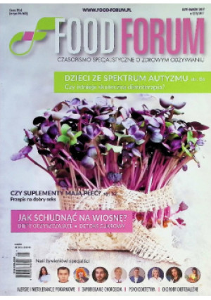 Food Forum Nr 1 / 17 - książka  wyd. 2017