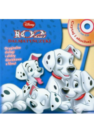 102 Dalmatyńczyki - książka  wyd. 2008