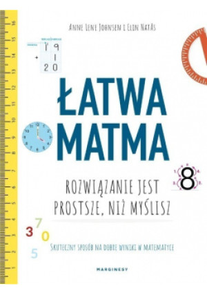 Łatwa matma - Anne Lene Johnsen - książka wyd. 2018