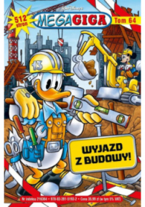 Wyjazd z budowy. MegaGiga. Tom 64 - książka  wyd. 2024