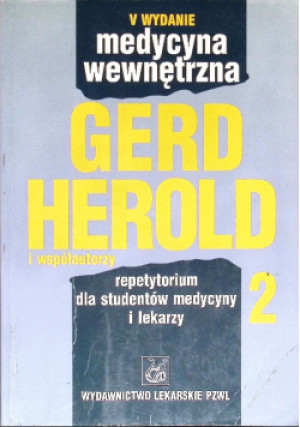 Medycyna wewnętrzna Tom 2 - Gerd Herold - książka  wyd. 2008