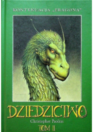 Dziedzictwo Tom 2 - Christopher Paolini - książka fantasy wyd. 2012