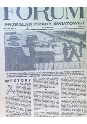 Forum 1968 - książka historyczna wyd. 1968