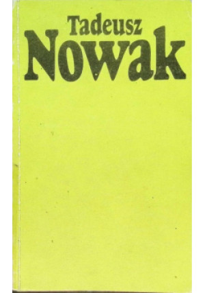 Brudnicki - Tadeusz Nowak - książka  wyd. 1981