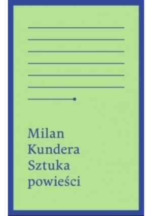 Sztuka powieści - Milan Kundera - książka  wyd. 2015