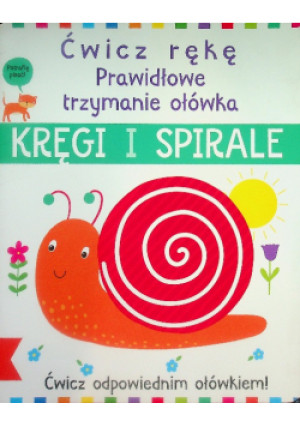 Ćwicz rękę. Kręgi i spirale - książka  wyd. 2019