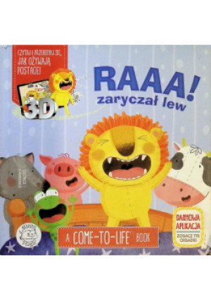 Raaa! zaryczał lew - książka  wyd. 2019