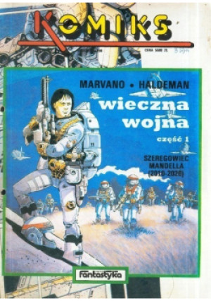 Wieczna wojna, część 1 - Marvano - książka  wyd. 1990