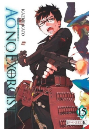 Ao No Exorcist Tom 15 - Kazue Kato - książka  wyd. 2016