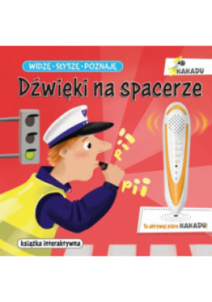 Widzę słyszę poznaję Dźwięki na spacerze - książka  wyd. 2023