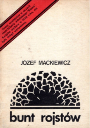 Bunt Rojstów - Józef Mackiewicz - książka  wyd. 1990