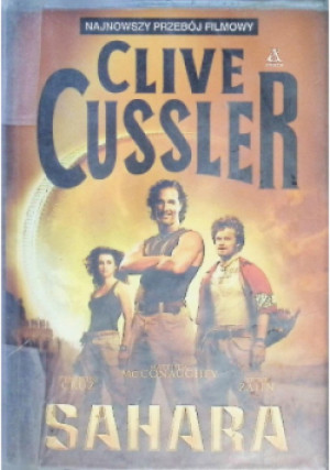 Sahara - Clive Cussler - książka  wyd. 2005