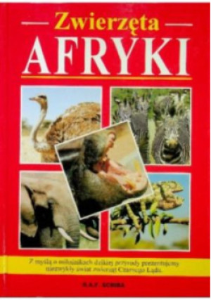 Zwierzęta Afryki - Josef Vagner - książka  wyd. 1996