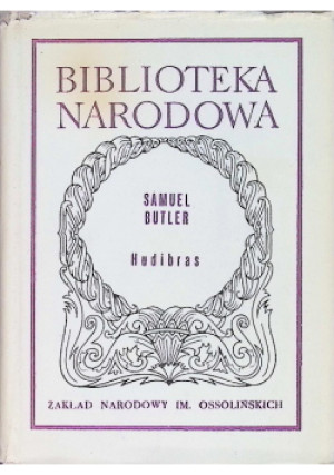 Hudibras - Samuel Butler - książka  wyd. 1970