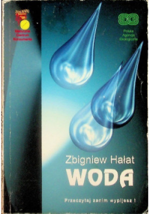 Woda - Zbigniew Hałat - książka  wyd. 1998