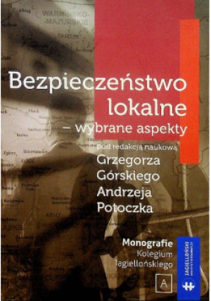 Bezpieczeństwo  lokalne - książka  wyd. 2000