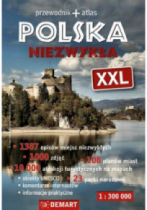 Przewodnik Polska Niezwykła XXL - książka  wyd. 2022