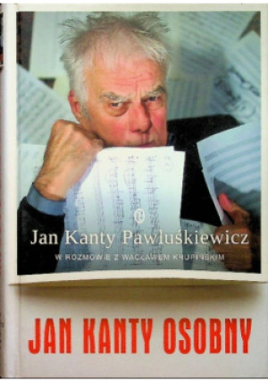 Jan Kanty Osobny - Wacław Krupiński - książka  wyd. 2015