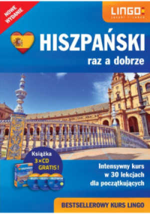 Hiszpański raz dobrze. Pakiet dla początkujących - Szczepanik Małgorzata - książka  wyd. 2019
