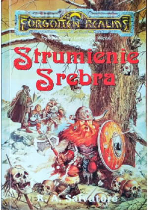 Strumienie srebra - R. A. Salvatore - książka fantasy wyd. 1998