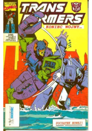 Transformers Nr 2 / 95 - książka  wyd. 1995