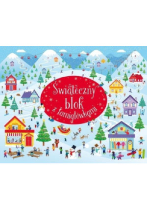Świąteczny blok z łamigłówkami - Smith Sam, Clarke Phil - książka  wyd. 2018