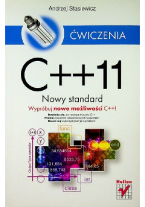 Ćwiczenia C++ 11 - Andrzej Stasiewicz - książka  wyd. 2012