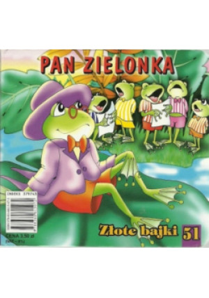 Pan Zielonka złote bajki Tom 51 - książka  wyd. 2000